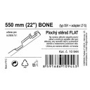 Stěrač FLAT BULK(BONE) 22"/550mm