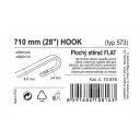 Stěrač FLAT BULK (HOOK) 28"/710mm