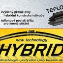 Stěrač HYBRID 300mm + 11 adaptérů TEFLON