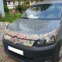 Stickers bomb sada 50ks nálepek různých velikostí a tvarů