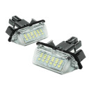 Superight LED osvětlení SPZ Toyota, homologace