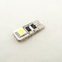 Superlight LED autožárovka T10 W5W 12V 2 Led diody SMD 5050 bílá 6500K CANBUS