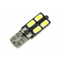 Superlight LED autožárovka T10 W5W 12V 4 Led diod jednostranná vysocesvítívá