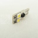 Superlight LED autožárovka T10 W5W 12V 4 Led diody SMD 5050 bílá 6500K CANBUS