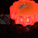 Superlight LED maják s magnetem, výstražné červené světlo, pracovní svítilna