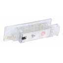 Superlight LED osvětlení interiéru VW s CANBUS, homologace E8 - zadní část