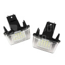 Superlight LED osvětlení SPZ PEUGEOT, CITROEN, homologace - pár