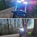 Superlight LED přídavná světla na motorku JG-992 4600 lm - na motorce