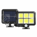 Superlight LED Solární světlo se snímačem pohybu s modulárním solárním panelem IP65