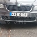 Superlight LED žárovka P21W do denního svícení Škoda BA15S instalace ve Škoda Superb II 3T