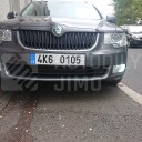 Superlight LED žárovka P21W do denního svícení Škoda BA15S instalace ve Superb II 3T od zákazníka