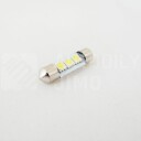 Superlight LED žárovka sufit 12V 36mm 3led diody SMD 5050 bílá 6500K