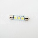 Superlight LED žárovka sufit 12V 39mm 3led diody SMD 5050 bílá 6500K