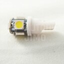 Superlight LED žárovka T10 W5W 12V 5led diod SMD 5050 bílá