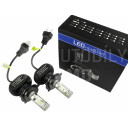SuperLight LED žárovky H4 CSP 50W do hlavních světlometů 12V/24V 8000Lm
