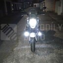 Superlight U5 Přídavné světlo na motorku LED čočkové černé
