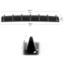 STTuning Universální difuzor zadního nárazníku 853 x 134mm - rozměry
