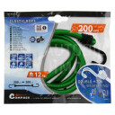 Upínač pružný DOUBLE HOOK 10mm/200cm TÜV/GS
