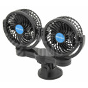 Ventilátor MITCHELL DUO 2x108mm 12V na přísavku