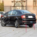 Spojler zadního nárazníku s imitací koncovek Škoda Octavia 3 2012-2020 - na voze liftback