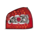Zadní světla, lampy Audi A3 8L 96-00, LED, červeno-bílé