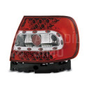 Zadní světla, lampy Audi A4 B5 94-00 sedan, LED, bílo červené