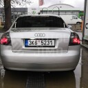 Zadní světla, lampy Audi A4 B6 00-04 sedan, kouřové