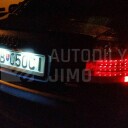 Zadní světla, lampy Audi A4 B6 00-04 sedan, LED, černé