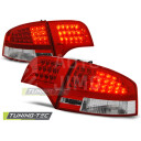 Zadní světla, lampy Audi A4 B7 04-07 sedan, LED, červeno-bílé