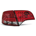 Zadní světla, lampy Audi A4 B7 04-08 Avant, LED, bílo-červené