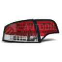 Zadní světla, lampy Audi A4 B7 04-08 sedan, LED, červeno-bílé