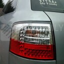 Zadní světla, lampy Audi A6 C5 97-04 Avant, LED, bílo-červené