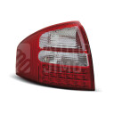 Zadní světla, lampy Audi A6 C5 97-04 sedan, LED, bílo-červené