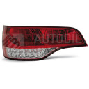 Zadní světla, lampy Audi Q7 06-09, LED, červeno-bílé