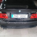 Zadní světla, lampy BMW 3 E46 98-01 sedan, LED, červeno-kouřové