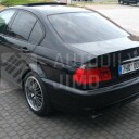 Zadní světla, lampy BMW 3 E46 98-01 sedan, LED, červeno-kouřové