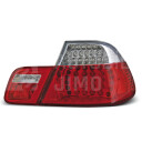 Zadní světla, lampy BMW 3 E46 99-03 Coupé, LED, červeno bílé