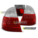 Zadní světla, lampy BMW 3 E46 99-05 combi, LED, červeno-bílé