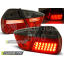 Zadní světla, lampy BMW 3 E90 05-08 sedan, LED, červeno-kouřové