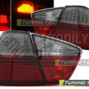 Zadní světla, lampy BMW 3 E90 05-08 sedan, LED, červeno kouřové, LED blinkr