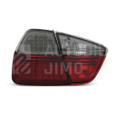 Zadní světla, lampy BMW 3 E90 05-08 sedan, LED, červeno kouřové, LED blinkr