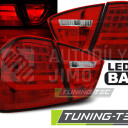 Zadní světla, lampy BMW 3 E90 05-08 sedan, LED proužky, červené.