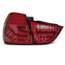 Zadní světla, lampy BMW 3 E90 09-11 sedan, LED proužky, červené