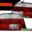 Zadní světla, lampy BMW 5 E39 00-03, sedan, LED, červeno-bílé