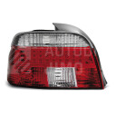 Zadní světla, lampy BMW 5 E39 95-00 sedan, LED, červeno-bílé