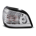 Zadní světla, lampy BMW 5 E60 03-07, sedan, LED, chromové