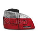 Zadní světla, lampy BMW 5 E61 04-07, combi, LED, bílo-červené