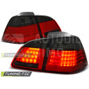 Zadní světla, lampy BMW 5 E61 04-07, combi, LED, červeno-kouřové