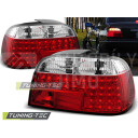 Zadní světla, lampy BMW 7 E38 94-01, LED, červeno-bílé