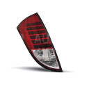 Zadní světla, lampy Ford Focus 1 98-04, hatchback, LED, červeno-bílé